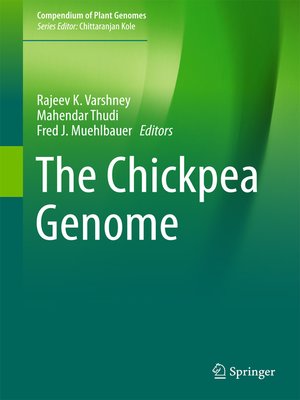cover image of The Chickpea Genome